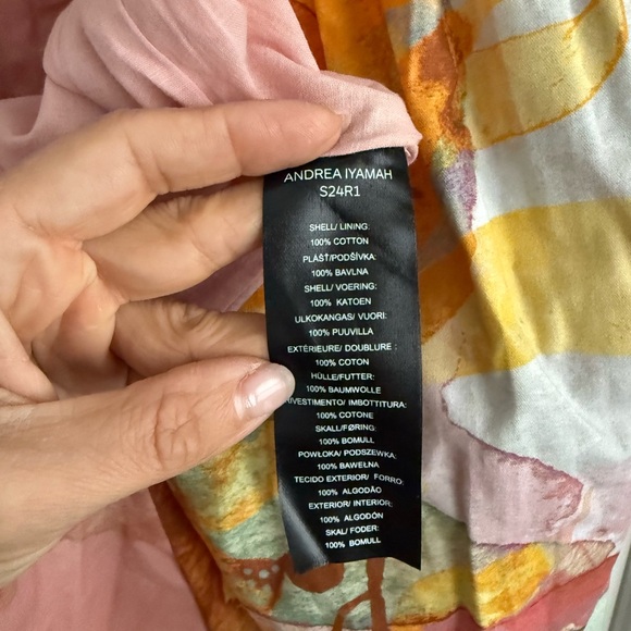 Andrea Iyamah Pana Printed Corset Romper Multicolor NEW with tags - Picture 8 of 9